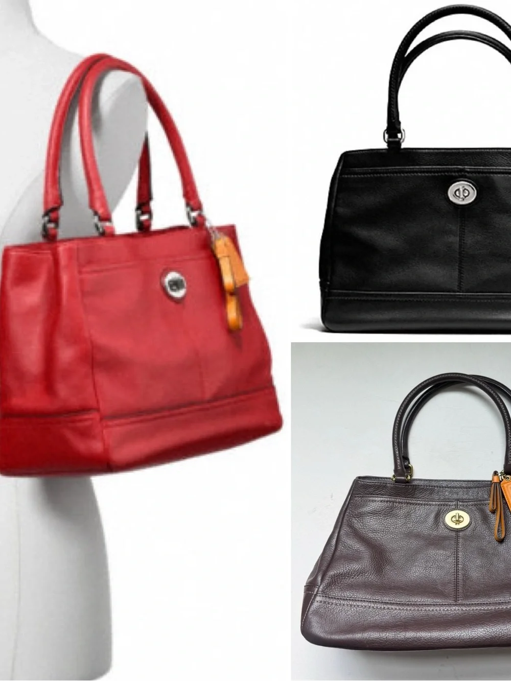 Coach Park Leather Carry-All